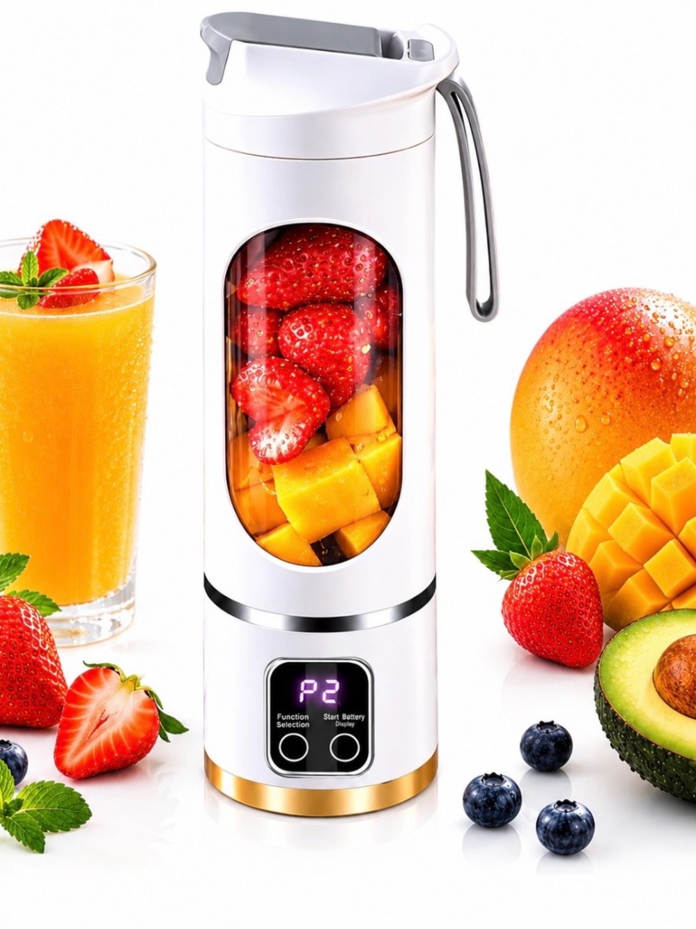 Portable USB Rechargeable Personal Blender & Smoothie Maker